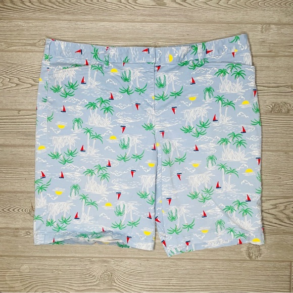 Lands end plus size 22w bundle of shorts summer time / spring shorts tropical - Picture 6 of 14